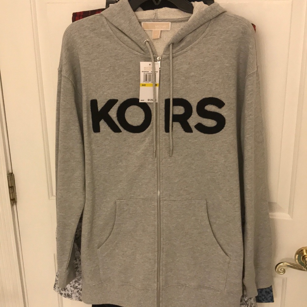 NTW size Medium Michael Kors Zip Up Hoodie